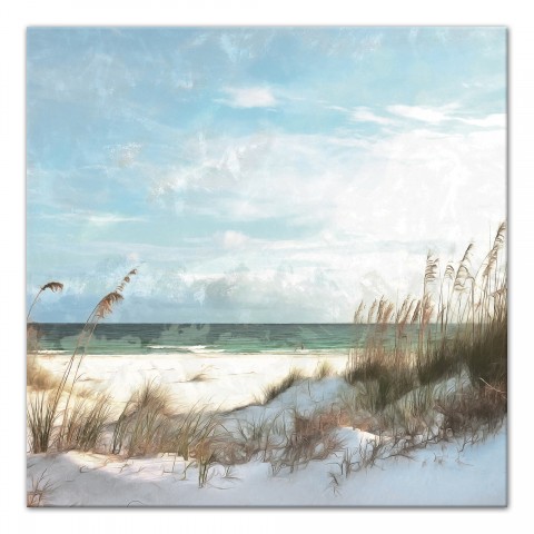 Painted Sand Dunes 30x30 Canvas Wall Art