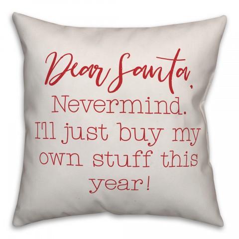 Dear Santa Pillow
