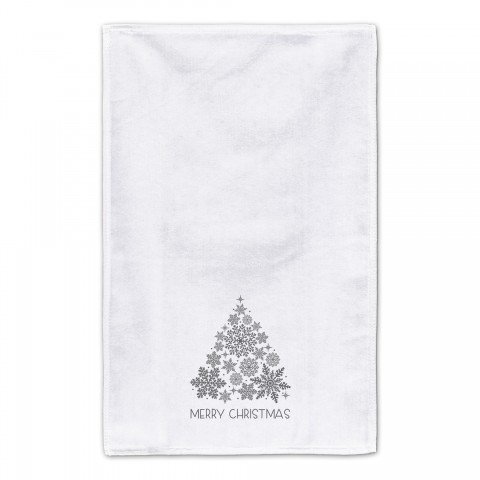 Merry Christmas Tree 16x25 Towel
