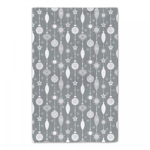 Ornament Pattern - Gray 16x25 Towel