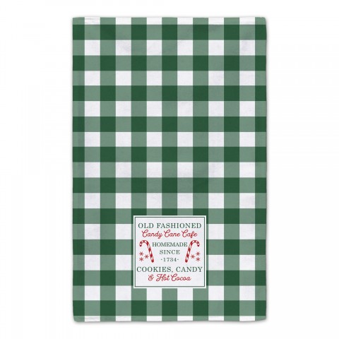 Candy Cane Café 16x25 Towel