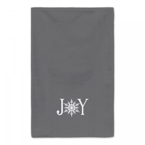 Joy Snowflake 16x25 Towel