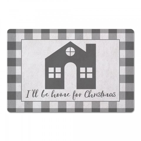 Home for Christmas 27x18 Floor Mat