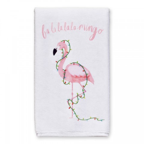 Holiday Flamingo 16x25 Towel