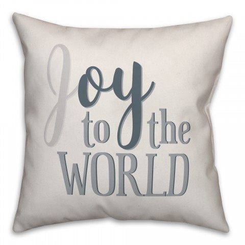 Oy to the World Pillow