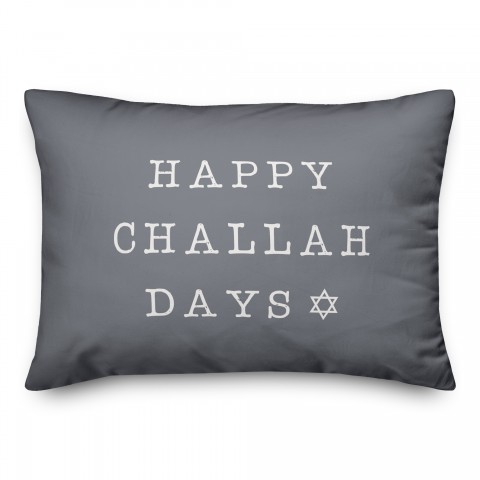Happy Challah Days Pillow