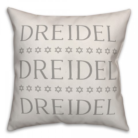 Dreidel Driedel Driedel Pillow