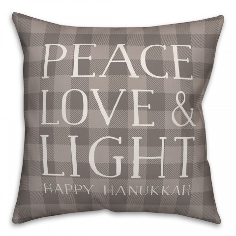 Peace Love Light Pillow