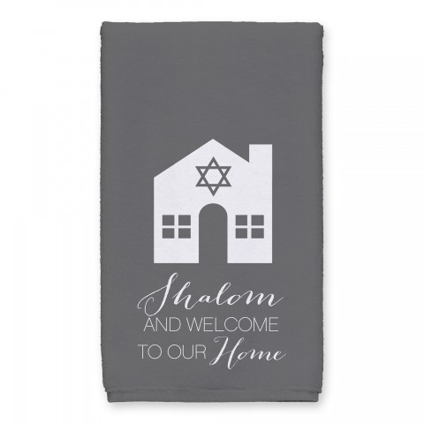Shalom and Welcome to our Home 16x25 Towel
