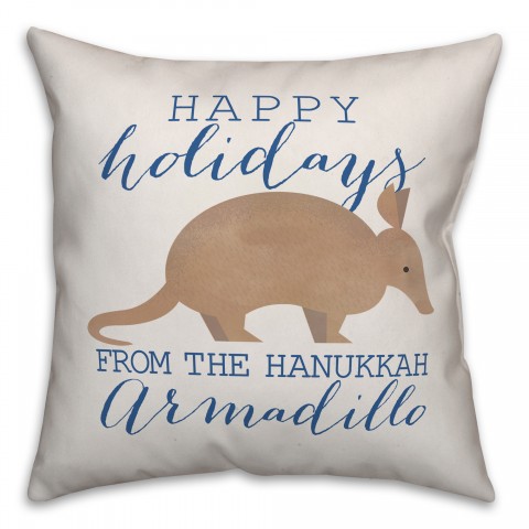 Holiday Armadillo Pillow
