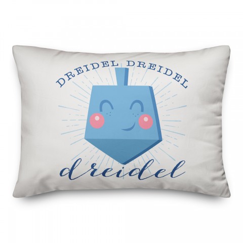 Dreidel Dreidel Dreidel Pillow