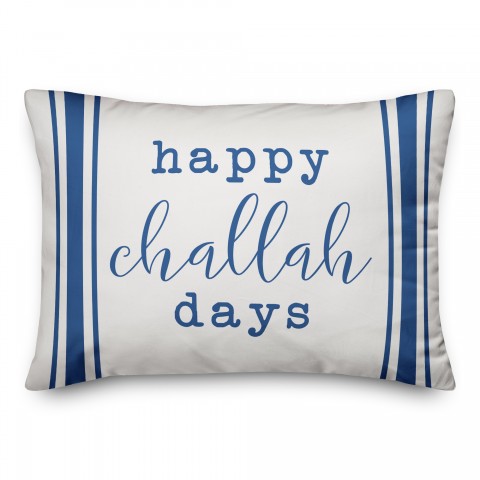 Happy Challah Days Pillow