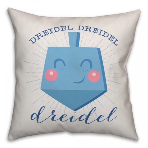 Dreidel Dreidel Dreidel Pillow