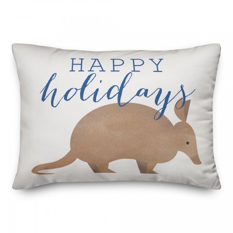 Holiday Armadillo Pillow
