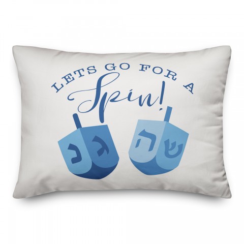 Let's Go for a Spin Pillow