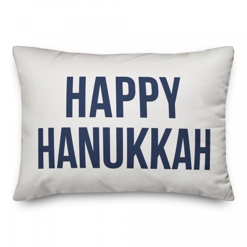 Happy Hanukkah Pillow
