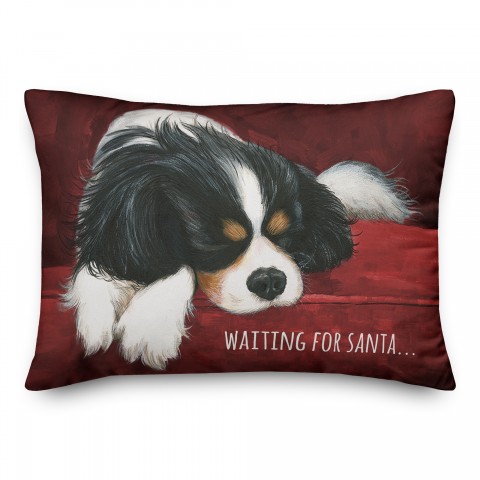 Waiting for Santa Pillow