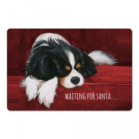 Waiting for Santa 27x18 Floor Mat