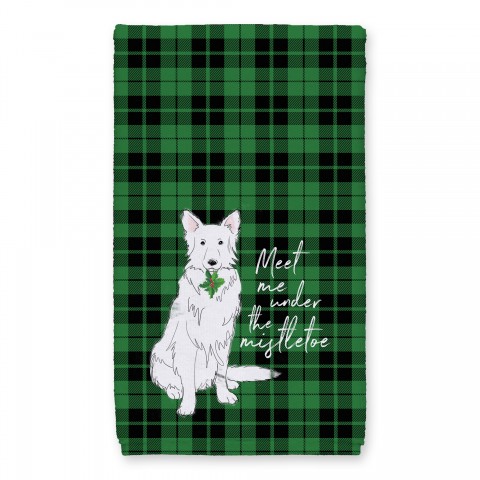 Meet Me Under the Mistletoe 16x25 Towel