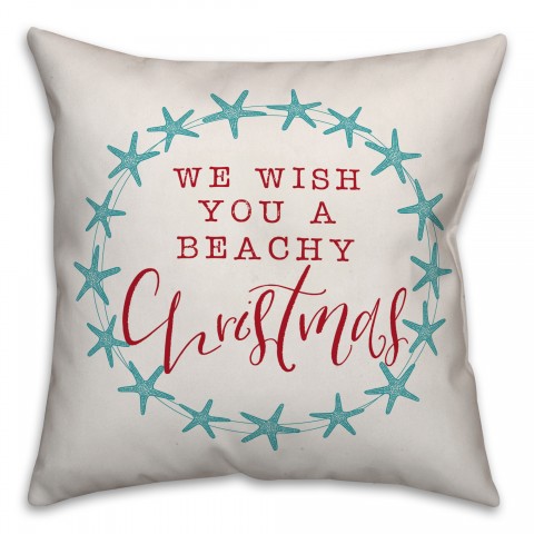 Starfish Wreath Pillow