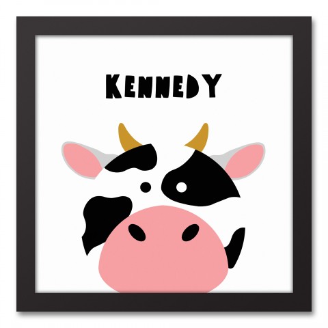Cow Face Friend Wall Art