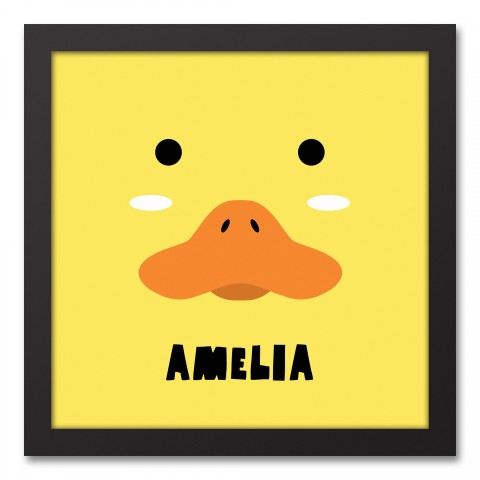 Duck Face Friend Wall Art
