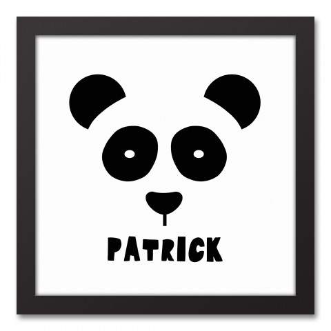 Panda Face Friend Wall Art