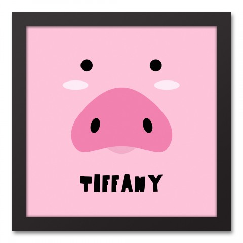 Pig Face Friend Wall Art