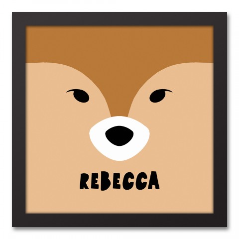 Deer Face Friend Wall Art
