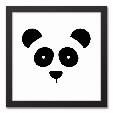 Panda Face Friend Wall Art