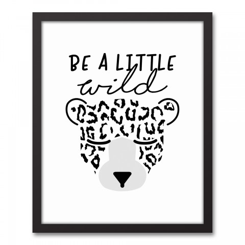 Little Wild Leopard Wall Art