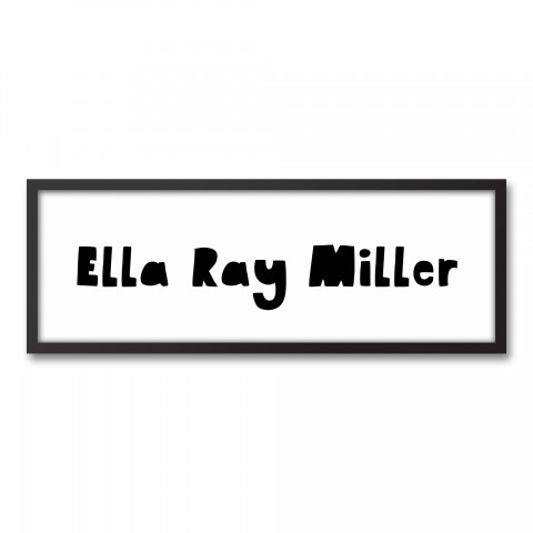 Full Name Wall Art
