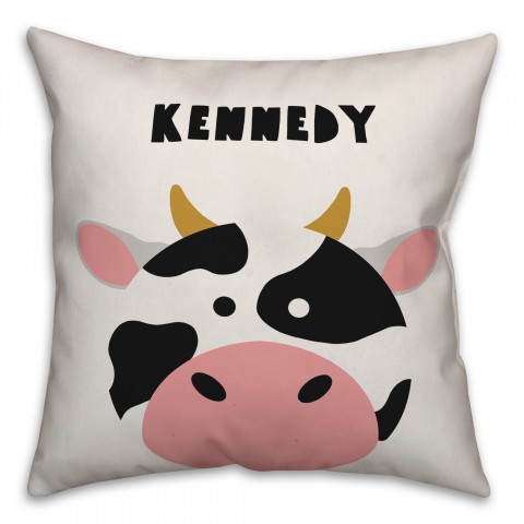 Cow Face Friend Pillow