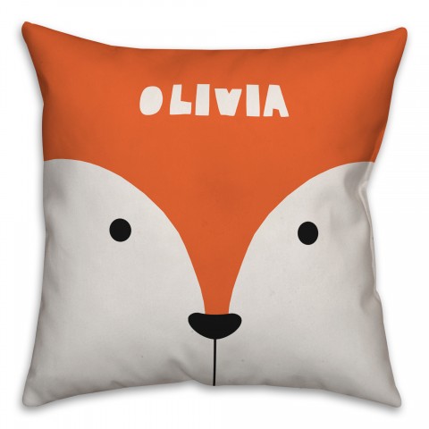Fox Face Friend Pillow