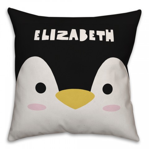 Penguin Face Friend Pillow