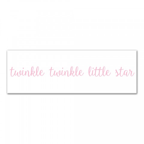 Twinkle Twinkle Little Star Wall Art