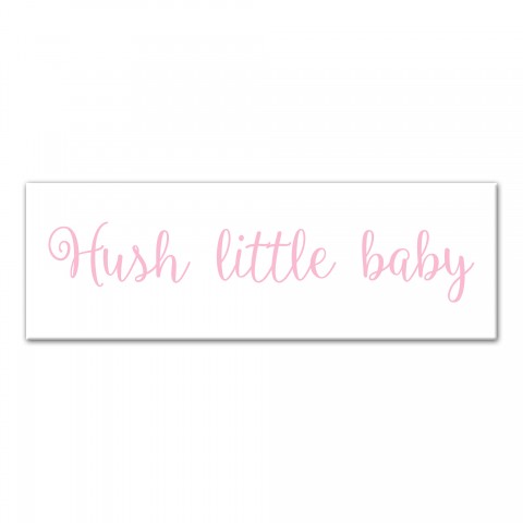 Hush Little Baby Wall Art