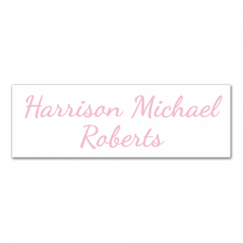 Personalized Full Name Wall Art