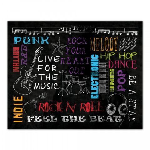 Feel The Beat Wall Art