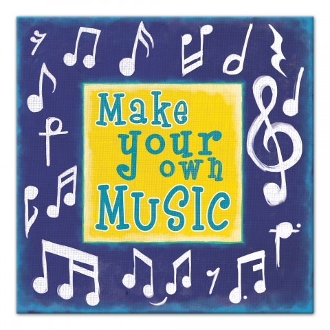 Make Your Own Music Wall Art