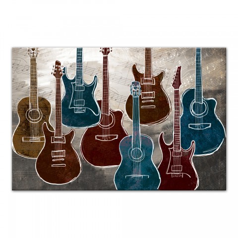 Guitar Party Wall Art