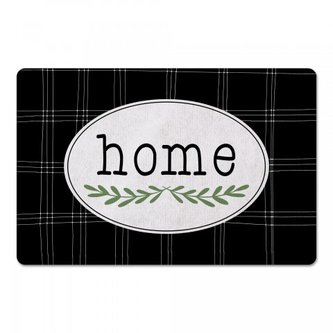Hand Drawn Home 27x18 Floor Mat