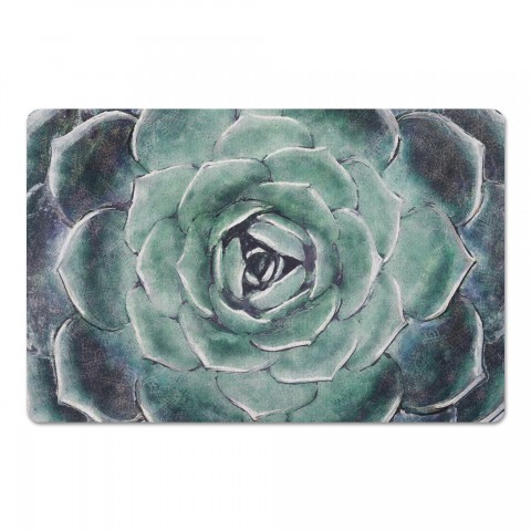 Distressed Succulent  27x18 Floor Mat