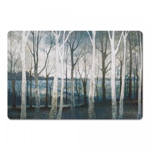 White Tree Path 27x18 Floor Mat