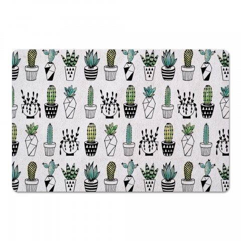 Potted Cacti 27x18 Floor Mat