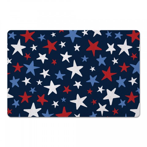 Abstract Stars 27x18 Floor Mat
