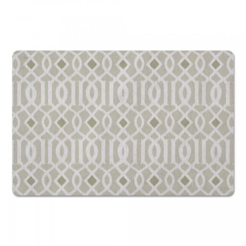 Greige Kirkwood 27x18 Floor Mat