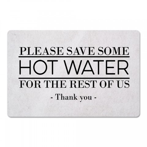 Hot Water 27x18 Floor Mat