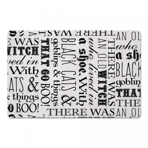 Spooky Halloween 27x18 Floor Mat