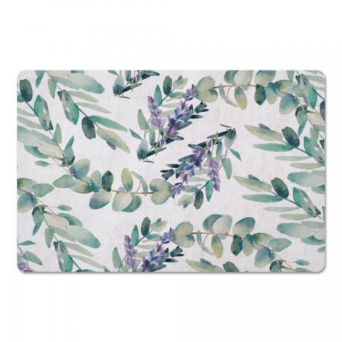 Watercolor Botanicals 27x18 Floor Mat